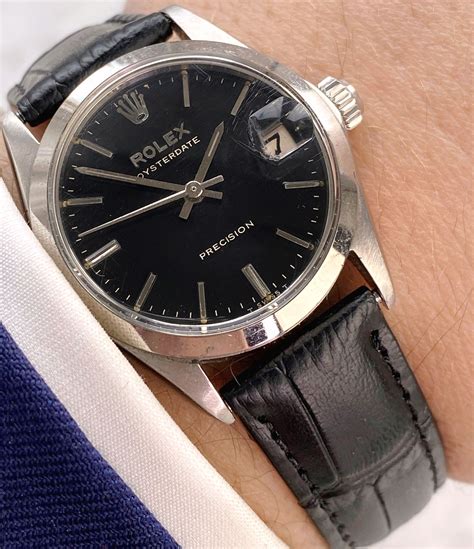 rolex oysterdate precision 30mm|rolex oysterdate price.